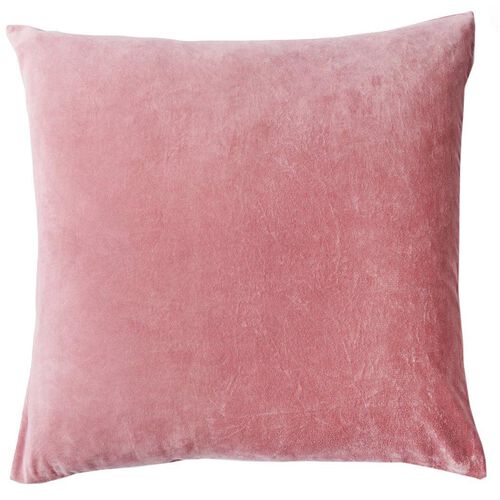 Kip&Co Dusty Rose Velvet European Pillowcases 2P Set